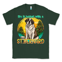 Sports Green life is better with a st.bernard Classic Tee - texasbilliewilder