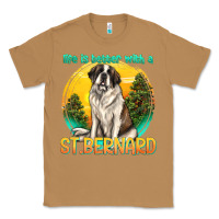 Toasted Coconut life is better with a st.bernard Classic Tee - texasbilliewilder
