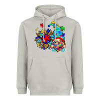 Moon Dust autism sunflower gnome Heavyweight Hoodie - Zillion Design Studio