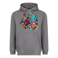 Storm autism sunflower gnome Heavyweight Hoodie - Zillion Design Studio