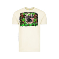 Vintage Arctic lucky heifer with glasses st patricks Vintage Tee - Artiststas
