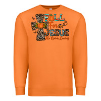 Carrot fall for jesus he never leaves Premium Sweatshirt - CowhideDigitalArt