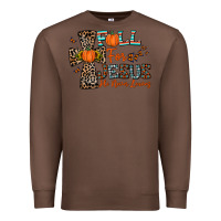 Chestnut fall for jesus he never leaves Premium Sweatshirt - CowhideDigitalArt