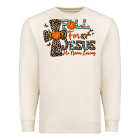 Sandshell fall for jesus he never leaves Premium Sweatshirt - CowhideDigitalArt