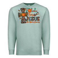 Seafoam fall for jesus he never leaves Premium Sweatshirt - CowhideDigitalArt