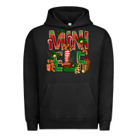Pigment Black Christmas mini Elf Urban Hoodie - NancyCooperArtShop