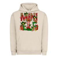 Pigment French Oak Christmas mini Elf Urban Hoodie - NancyCooperArtShop