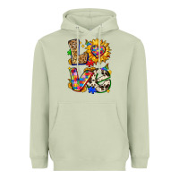 Matcha autism love Heavyweight Hoodie - Zillion Design Studio