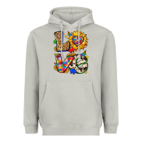 Moon Dust autism love Heavyweight Hoodie - Zillion Design Studio