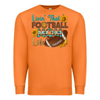 Carrot livin' that football mom life Premium Sweatshirt - HRA Design Shop