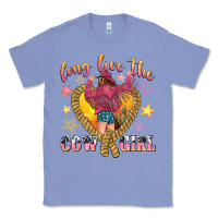 Colony Blue long live the cowgirl Classic Tee - texasbilliewilder