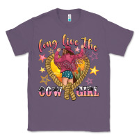 Lavender long live the cowgirl Classic Tee - texasbilliewilder