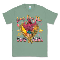 Sage long live the cowgirl Classic Tee - texasbilliewilder