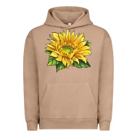 Pigment Burro starburst greenburst sunflower Urban Hoodie - LillyAllenDesigns