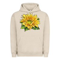 Pigment French Oak starburst greenburst sunflower Urban Hoodie - LillyAllenDesigns