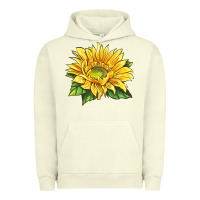 Pigment Pistachio starburst greenburst sunflower Urban Hoodie - LillyAllenDesigns