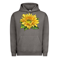 Pigment Tornado starburst greenburst sunflower Urban Hoodie - LillyAllenDesigns