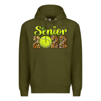 Army Green tennis senior 2022 Premium Hoodie - BarkalooDesign