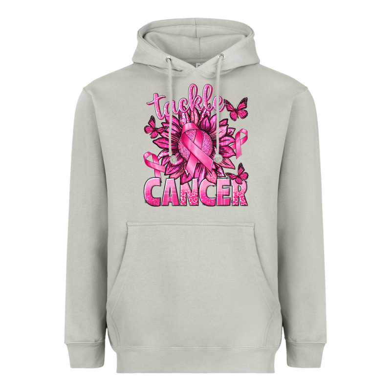 Tackle Cancer With Sunflower Heavyweight Hoodie by texasbilliewilder | Teevron