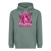 Sage Tackle Cancer with Sunflower Heavyweight Hoodie - texasbilliewilder
