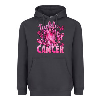 Smoke Tackle Cancer with Sunflower Heavyweight Hoodie - texasbilliewilder