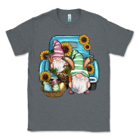 Charcoal Heather Easter Gnomes Egg Sunflowers Truck Classic Tee - RanaPortraitStore