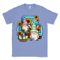 Colony Blue Easter Gnomes Egg Sunflowers Truck Classic Tee - RanaPortraitStore