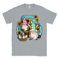 Heather Grey Easter Gnomes Egg Sunflowers Truck Classic Tee - RanaPortraitStore