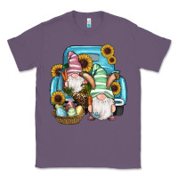 Lavender Easter Gnomes Egg Sunflowers Truck Classic Tee - RanaPortraitStore
