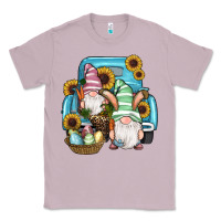 Lilac Easter Gnomes Egg Sunflowers Truck Classic Tee - RanaPortraitStore