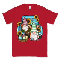Red Easter Gnomes Egg Sunflowers Truck Classic Tee - RanaPortraitStore
