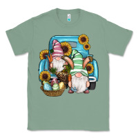 Sage Easter Gnomes Egg Sunflowers Truck Classic Tee - RanaPortraitStore