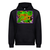 Foreset Green leopard cowhide halloween background Urban Hoodie - Jasminsmagicworld