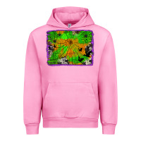 Fuchsia Pink leopard cowhide halloween background Urban Hoodie - Jasminsmagicworld