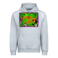 Heather Grey leopard cowhide halloween background Urban Hoodie - Jasminsmagicworld