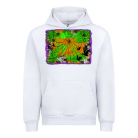 White leopard cowhide halloween background Urban Hoodie - Jasminsmagicworld
