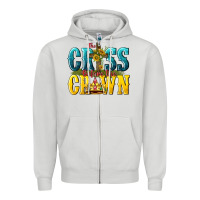 Dove Grey the cross before the crown Zipper Hoodie - texasbilliewilder