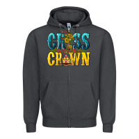 Smoke the cross before the crown Zipper Hoodie - texasbilliewilder