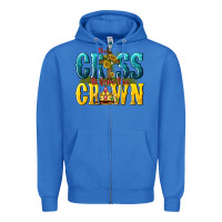 True Royal the cross before the crown Zipper Hoodie - texasbilliewilder