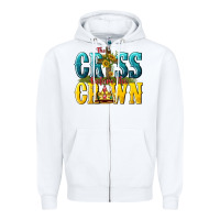 White the cross before the crown Zipper Hoodie - texasbilliewilder