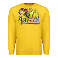 Lemon three up down softball Premium Sweatshirt - RacoonDesign