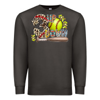 Smoke three up down softball Premium Sweatshirt - RacoonDesign