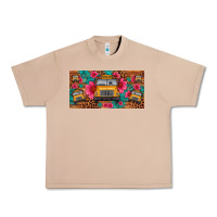 Burro school bus leopard gemstone license plate Urban Heavy Tee - Artiststas