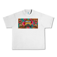 Lunar Rock school bus leopard gemstone license plate Urban Heavy Tee - Artiststas