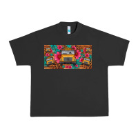 Pigment Black school bus leopard gemstone license plate Urban Heavy Tee - Artiststas