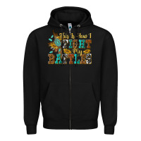 This Is How I Fight My Battles Zipper Hoodie | Teevron