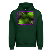Forest Green leopard halloween background Urban Hoodie - Jasminsmagicworld