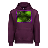 Mauve Wine leopard halloween background Urban Hoodie - Jasminsmagicworld