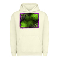 Pigment Pistachio leopard halloween background Urban Hoodie - Jasminsmagicworld