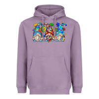 Lavender autism gnomes Heavyweight Hoodie - Zillion Design Studio